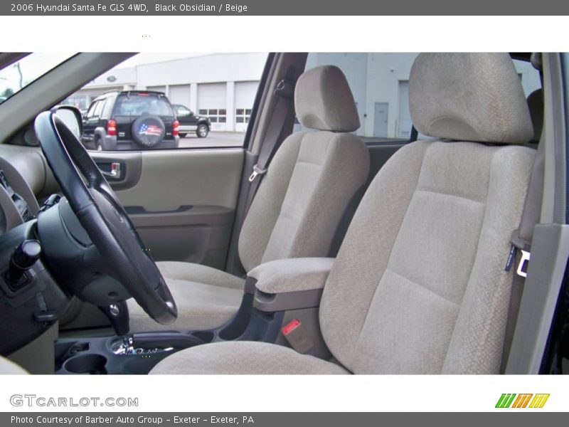 Black Obsidian / Beige 2006 Hyundai Santa Fe GLS 4WD