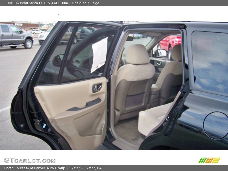 Black Obsidian / Beige 2006 Hyundai Santa Fe GLS 4WD