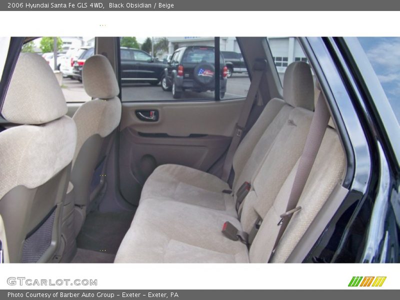 Black Obsidian / Beige 2006 Hyundai Santa Fe GLS 4WD