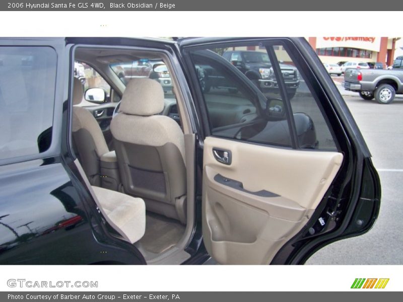 Black Obsidian / Beige 2006 Hyundai Santa Fe GLS 4WD