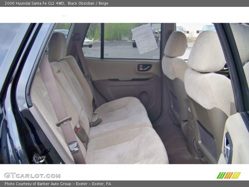 Black Obsidian / Beige 2006 Hyundai Santa Fe GLS 4WD