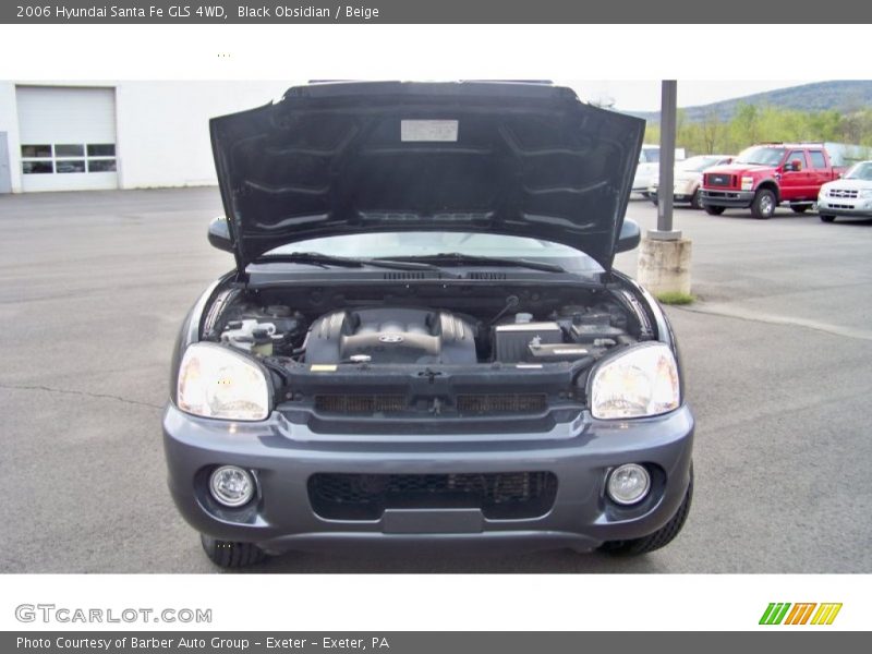 Black Obsidian / Beige 2006 Hyundai Santa Fe GLS 4WD
