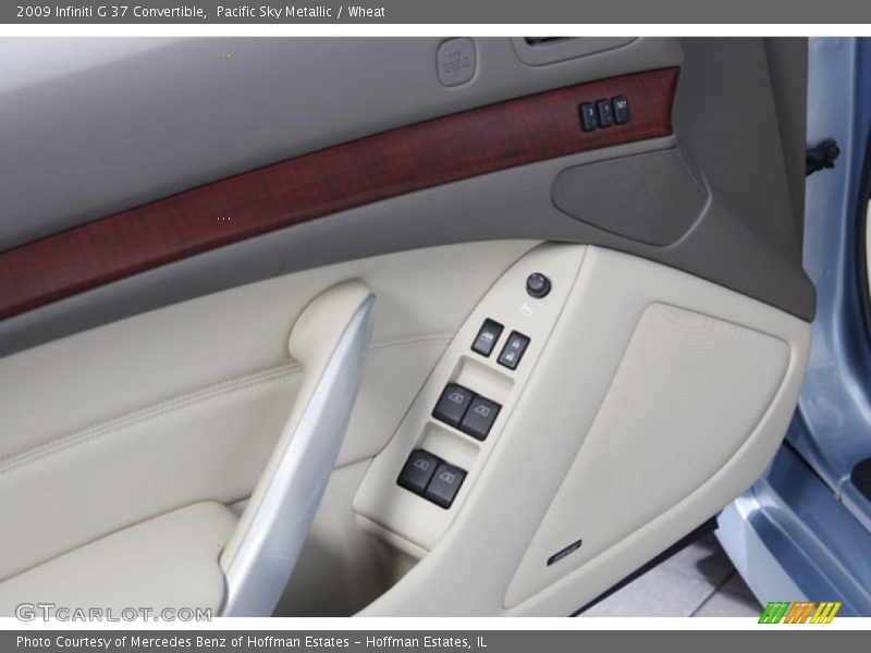Pacific Sky Metallic / Wheat 2009 Infiniti G 37 Convertible