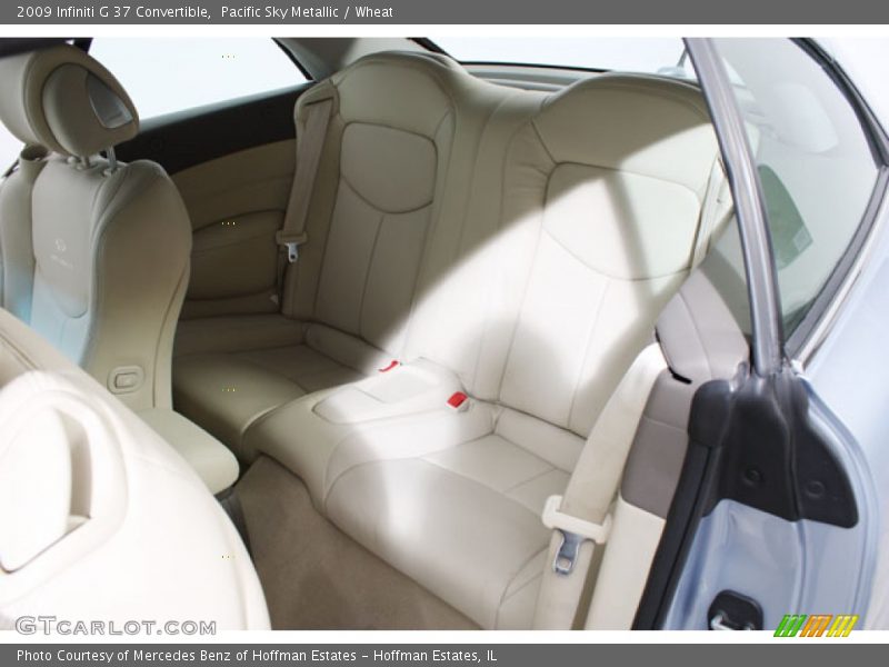 Pacific Sky Metallic / Wheat 2009 Infiniti G 37 Convertible