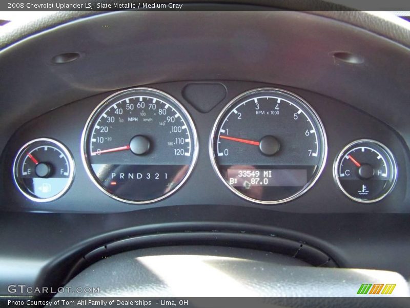 Slate Metallic / Medium Gray 2008 Chevrolet Uplander LS