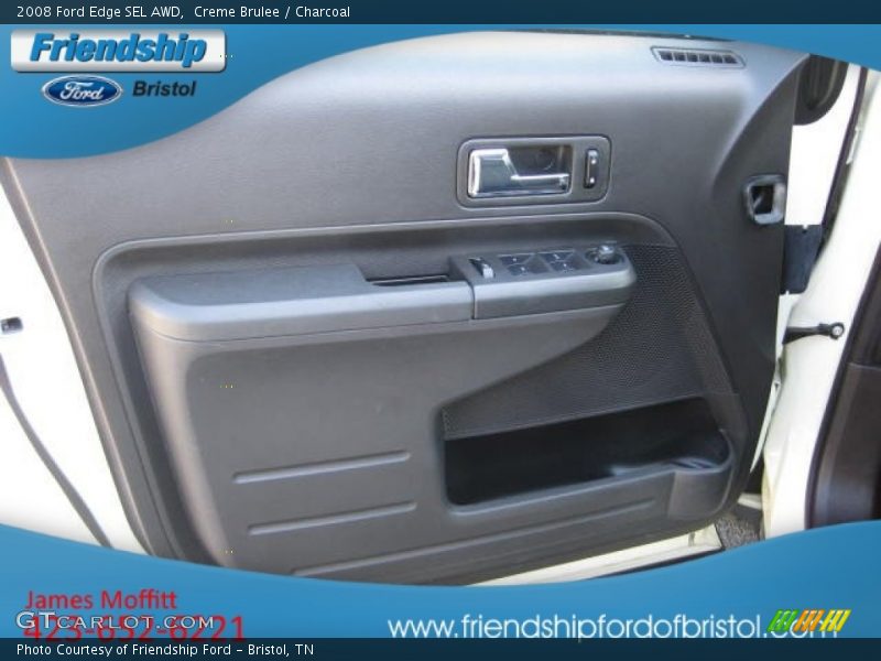 Creme Brulee / Charcoal 2008 Ford Edge SEL AWD