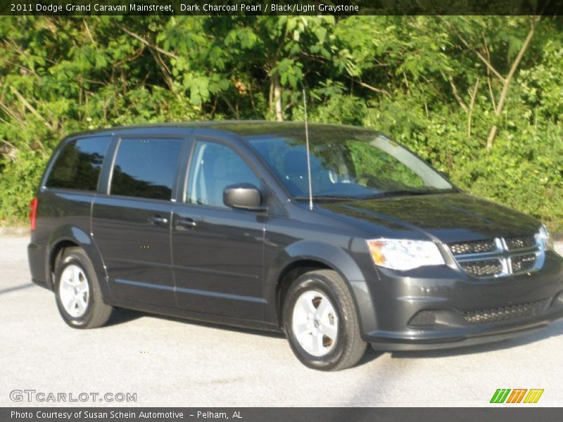 Dark Charcoal Pearl / Black/Light Graystone 2011 Dodge Grand Caravan Mainstreet