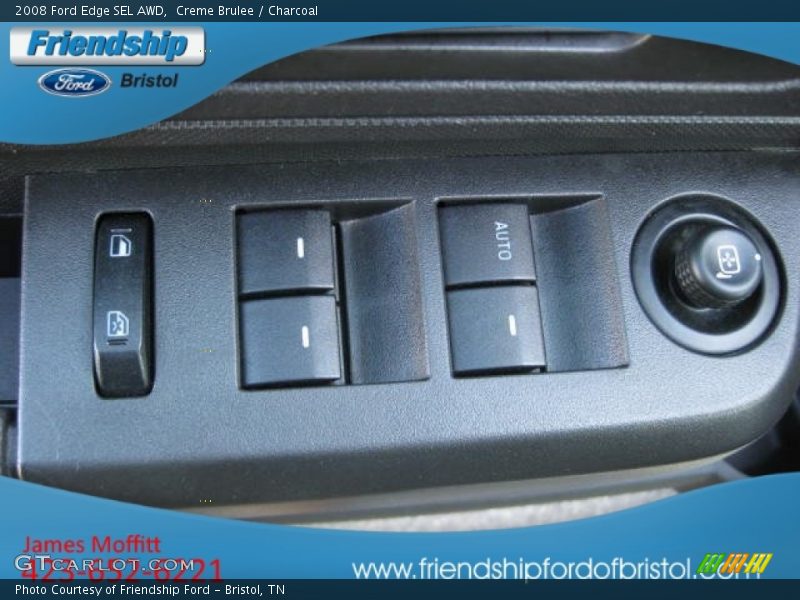 Creme Brulee / Charcoal 2008 Ford Edge SEL AWD