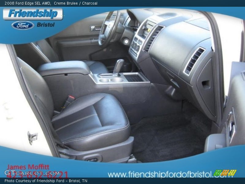 Creme Brulee / Charcoal 2008 Ford Edge SEL AWD