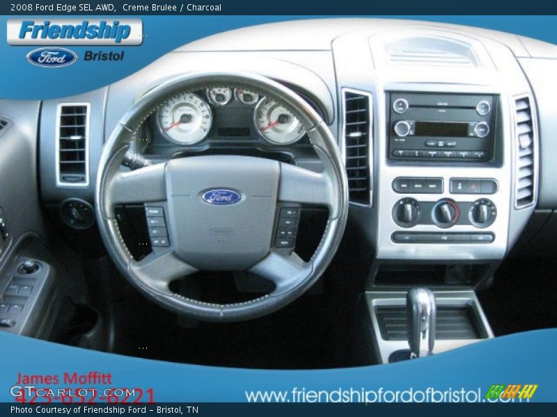 Creme Brulee / Charcoal 2008 Ford Edge SEL AWD