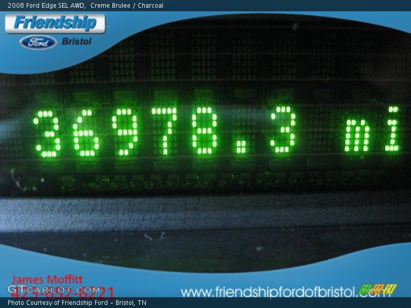 Creme Brulee / Charcoal 2008 Ford Edge SEL AWD