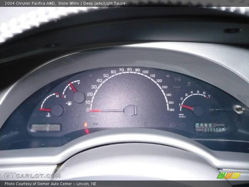 Stone White / Deep Jade/Light Taupe 2004 Chrysler Pacifica AWD