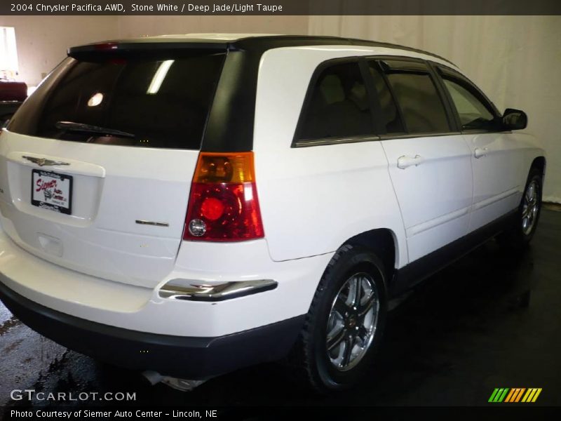 Stone White / Deep Jade/Light Taupe 2004 Chrysler Pacifica AWD