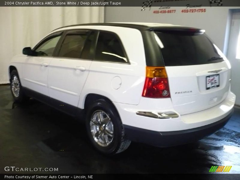 Stone White / Deep Jade/Light Taupe 2004 Chrysler Pacifica AWD