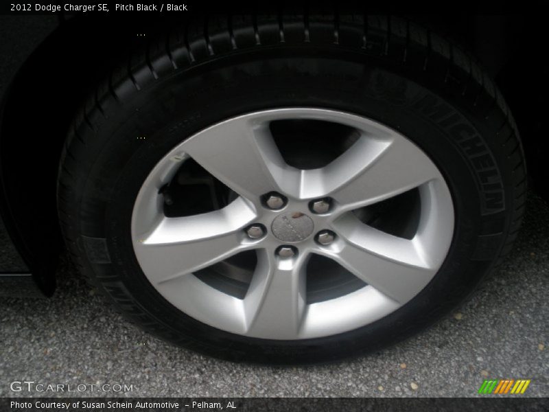 Pitch Black / Black 2012 Dodge Charger SE