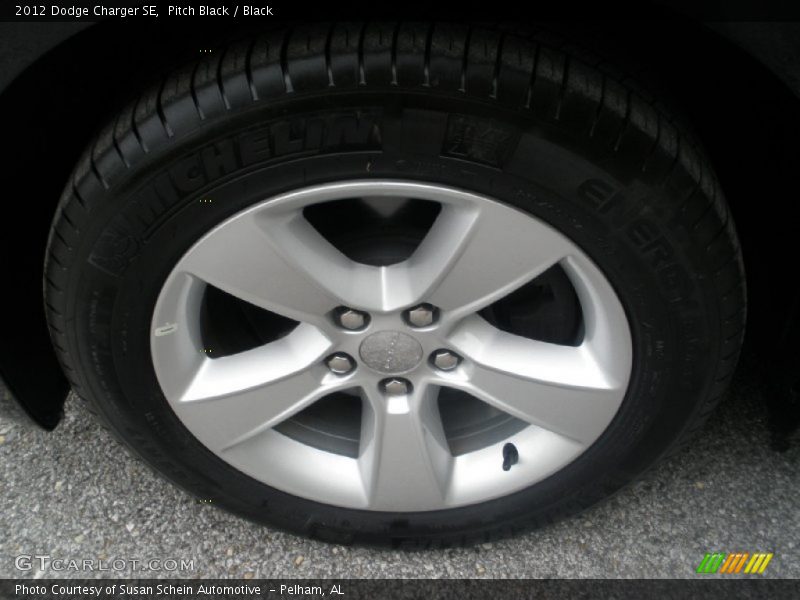 Pitch Black / Black 2012 Dodge Charger SE