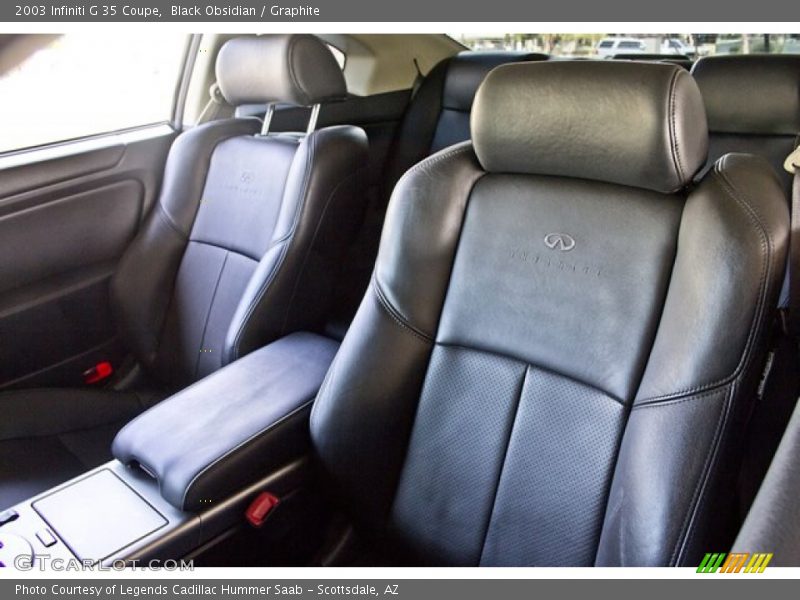  2003 G 35 Coupe Graphite Interior