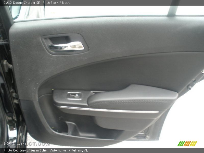 Pitch Black / Black 2012 Dodge Charger SE
