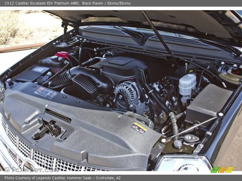  2012 Escalade ESV Platinum AWD Engine - 6.2 Liter OHV 16-Valve Flex-Fuel V8