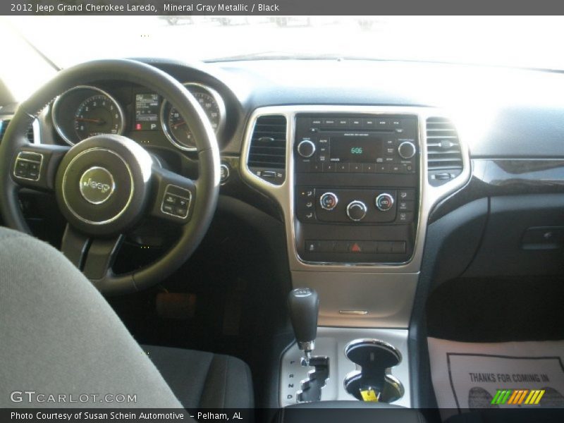 Mineral Gray Metallic / Black 2012 Jeep Grand Cherokee Laredo