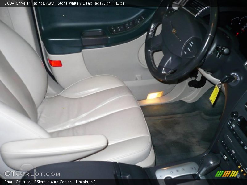Stone White / Deep Jade/Light Taupe 2004 Chrysler Pacifica AWD