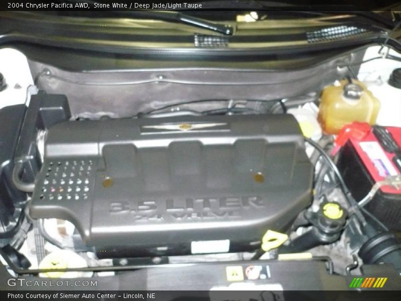 Stone White / Deep Jade/Light Taupe 2004 Chrysler Pacifica AWD