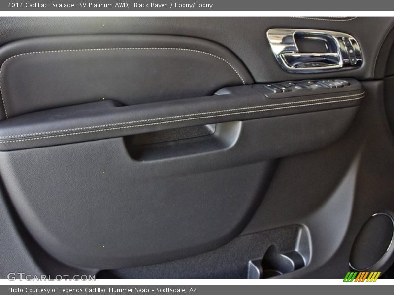 Door Panel of 2012 Escalade ESV Platinum AWD