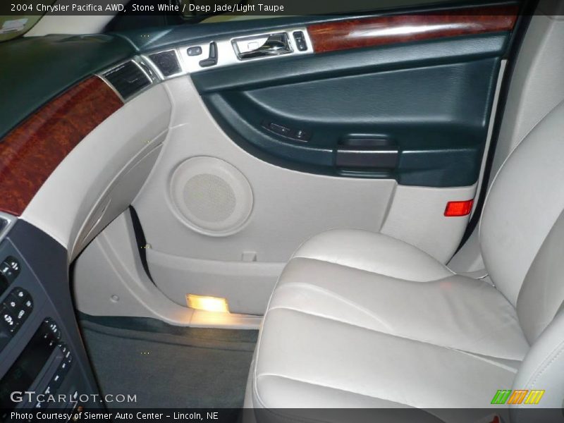 Stone White / Deep Jade/Light Taupe 2004 Chrysler Pacifica AWD