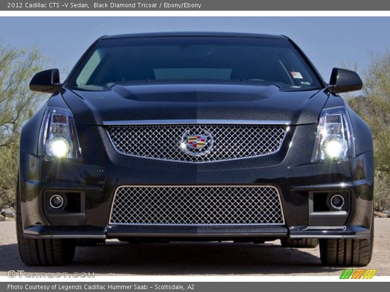  2012 CTS -V Sedan Black Diamond Tricoat