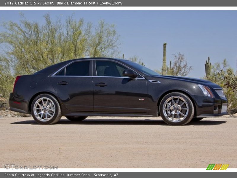  2012 CTS -V Sedan Black Diamond Tricoat