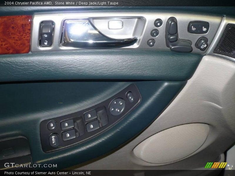 Stone White / Deep Jade/Light Taupe 2004 Chrysler Pacifica AWD
