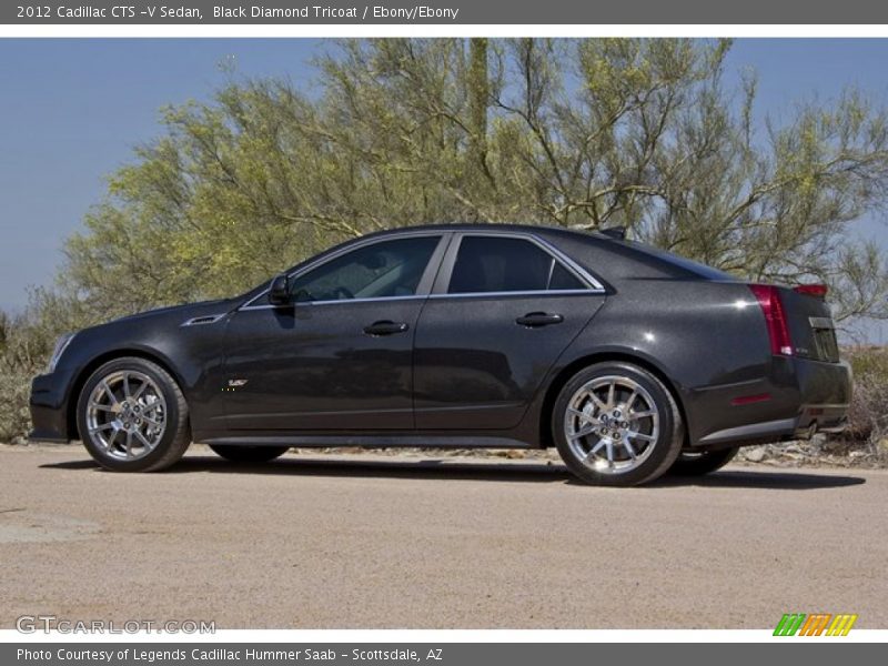  2012 CTS -V Sedan Black Diamond Tricoat