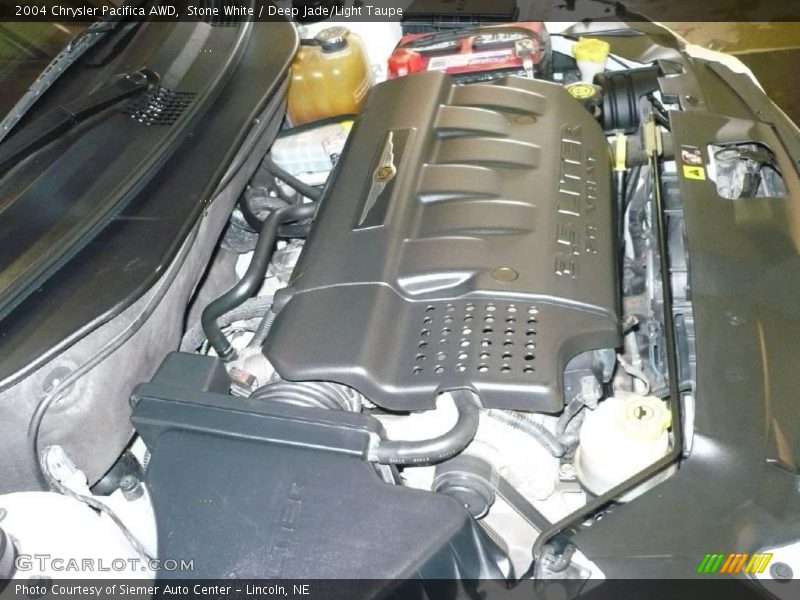 Stone White / Deep Jade/Light Taupe 2004 Chrysler Pacifica AWD