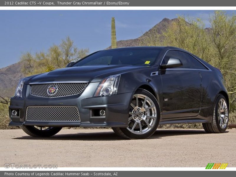 Front 3/4 View of 2012 CTS -V Coupe