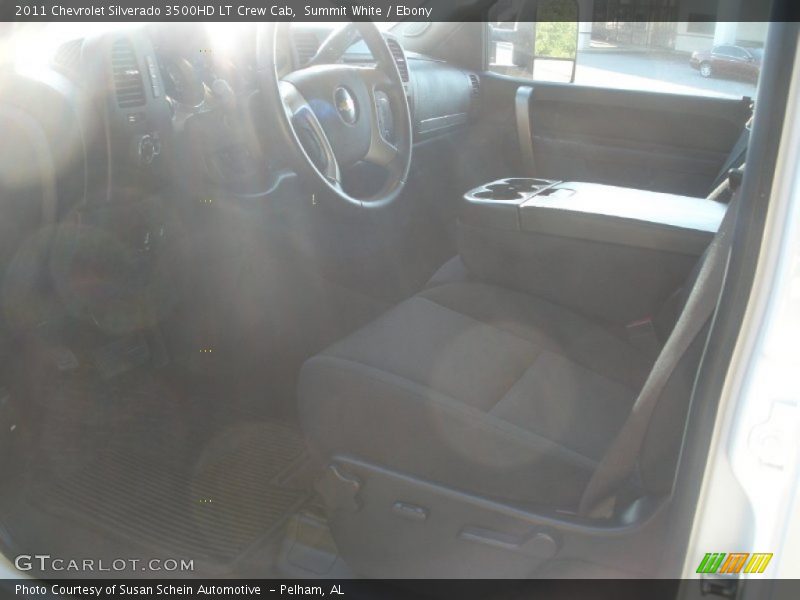 Summit White / Ebony 2011 Chevrolet Silverado 3500HD LT Crew Cab