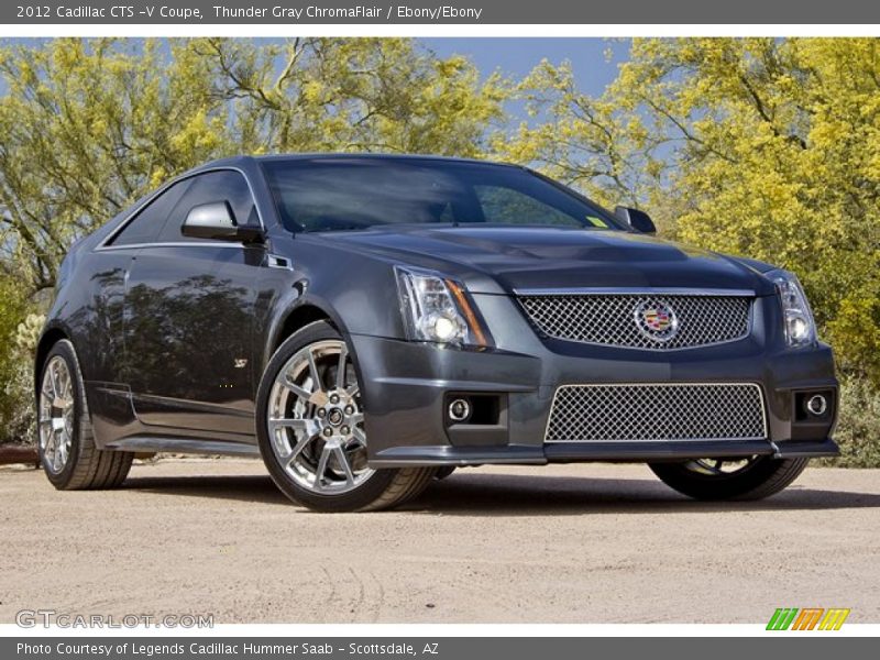 Front 3/4 View of 2012 CTS -V Coupe
