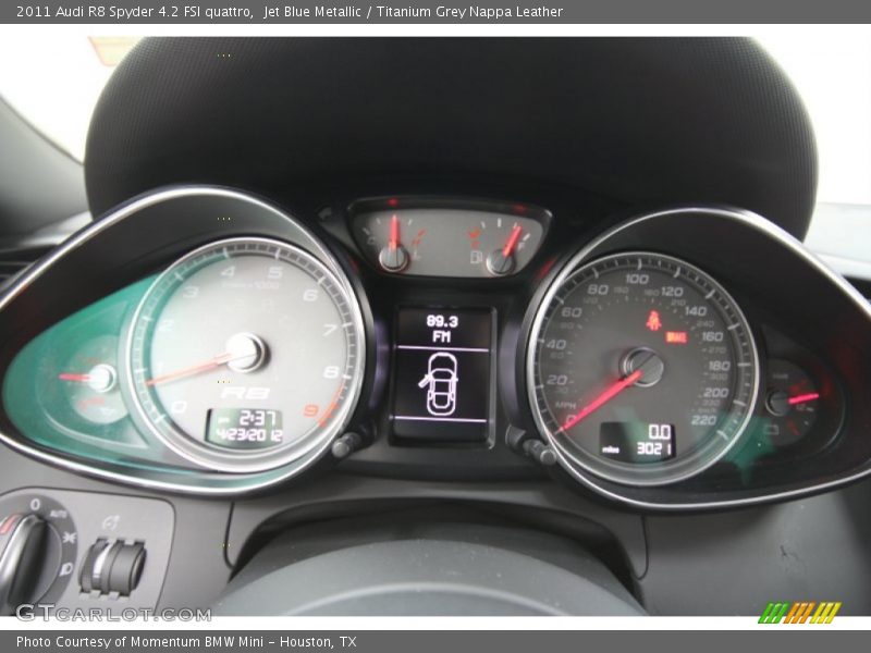  2011 R8 Spyder 4.2 FSI quattro Spyder 4.2 FSI quattro Gauges