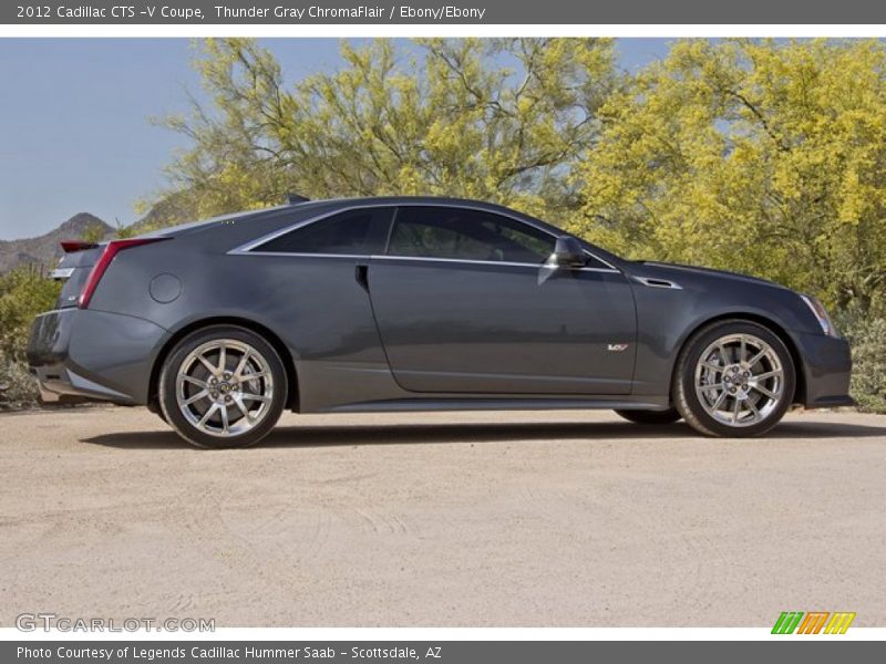  2012 CTS -V Coupe Thunder Gray ChromaFlair