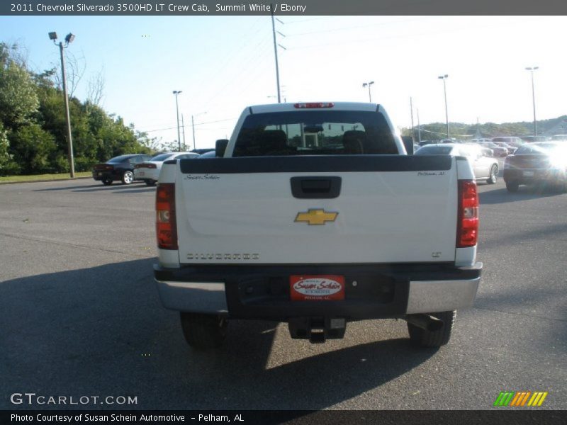 Summit White / Ebony 2011 Chevrolet Silverado 3500HD LT Crew Cab