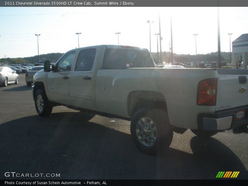 Summit White / Ebony 2011 Chevrolet Silverado 3500HD LT Crew Cab
