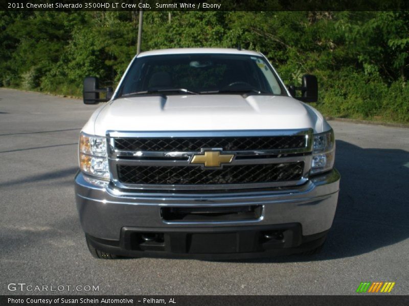 Summit White / Ebony 2011 Chevrolet Silverado 3500HD LT Crew Cab