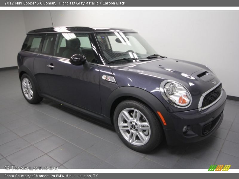Highclass Gray Metallic / Carbon Black 2012 Mini Cooper S Clubman