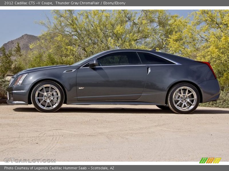  2012 CTS -V Coupe Thunder Gray ChromaFlair