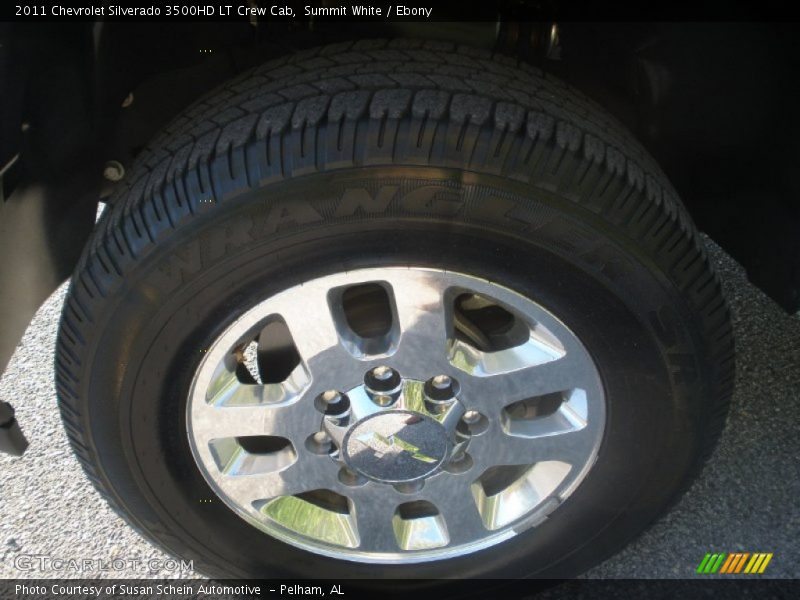 Summit White / Ebony 2011 Chevrolet Silverado 3500HD LT Crew Cab