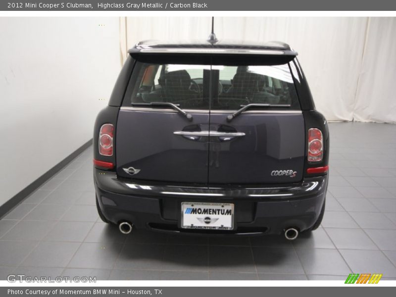 Highclass Gray Metallic / Carbon Black 2012 Mini Cooper S Clubman