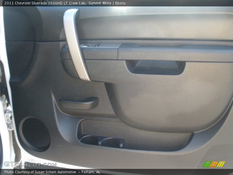Summit White / Ebony 2011 Chevrolet Silverado 3500HD LT Crew Cab