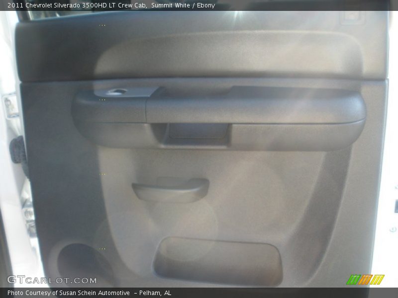 Summit White / Ebony 2011 Chevrolet Silverado 3500HD LT Crew Cab