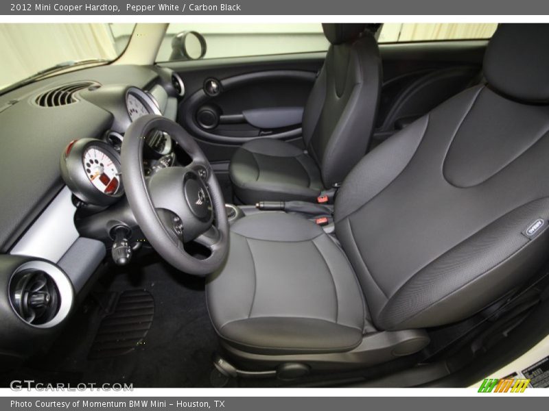 Pepper White / Carbon Black 2012 Mini Cooper Hardtop