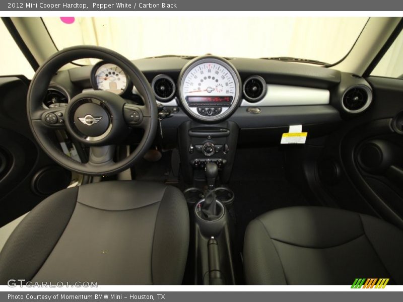 Pepper White / Carbon Black 2012 Mini Cooper Hardtop