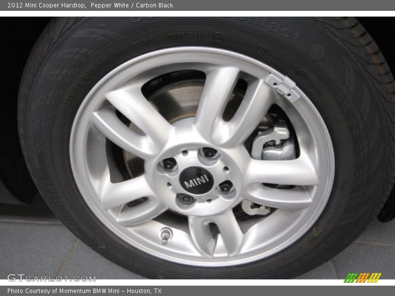 Pepper White / Carbon Black 2012 Mini Cooper Hardtop